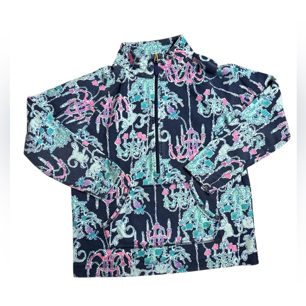 Lilly Pulitzer Little Skipper Pop Over in Pop Up Monkey Trouble